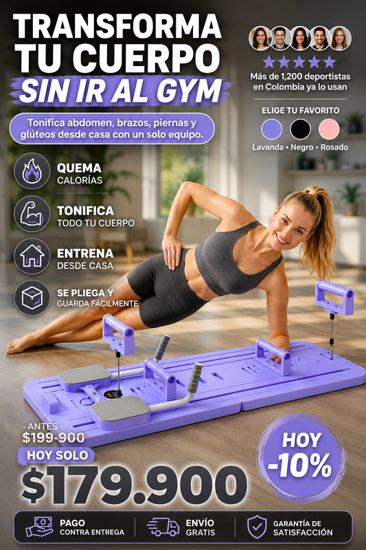 Maquina Multifuncional Pilates